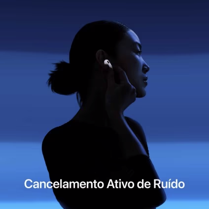Apple AirPods 4 com Cancelamento Ativo de Ruído