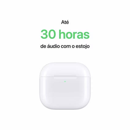 Apple AirPods 4 com Cancelamento Ativo de Ruído